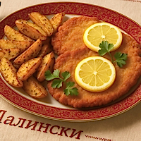 Pohovana svinjska šnicla na bečki način - 94